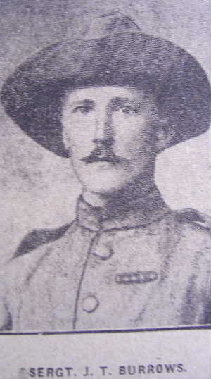 Burnley Roll of Honour Sergeant John Thomas Burrows